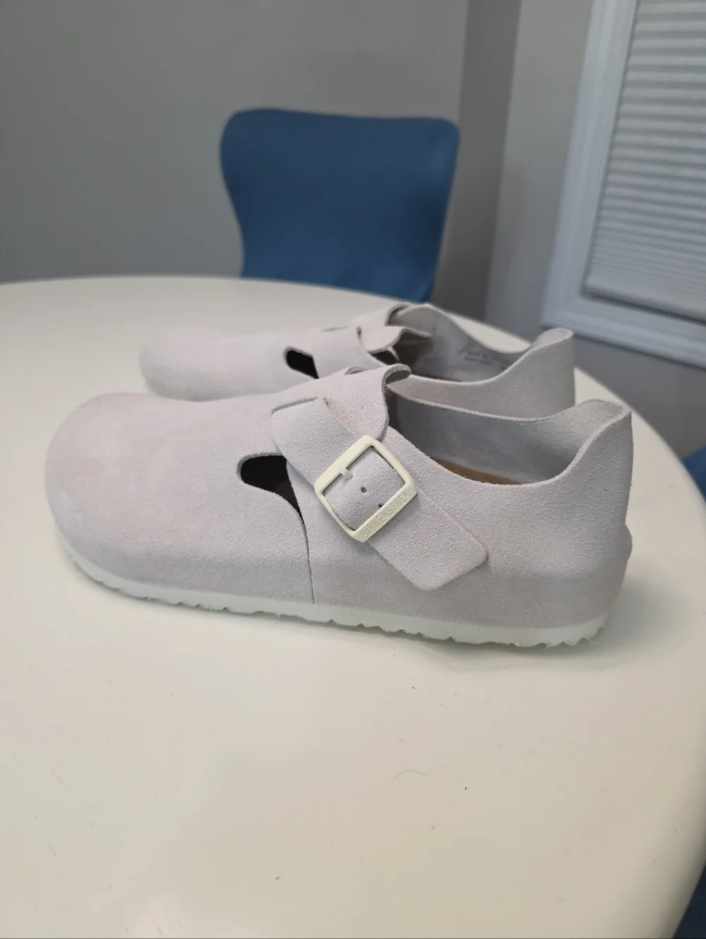 Birkenstock London BS Suede Mary Jane Slip on Men's Size US 12 EU 45